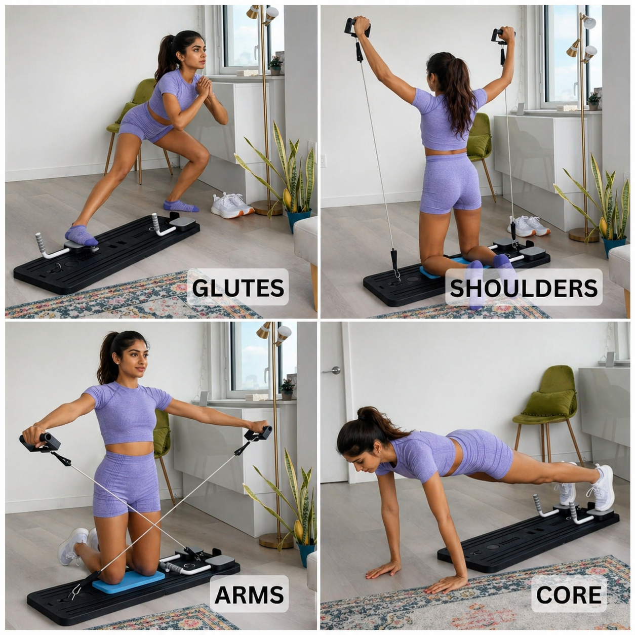 PolestarFit Pilates Home Reformer Set - V3.5
